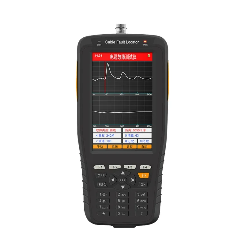 

Handheld underground cable fault detector, electric power buried line positioning detection instrument