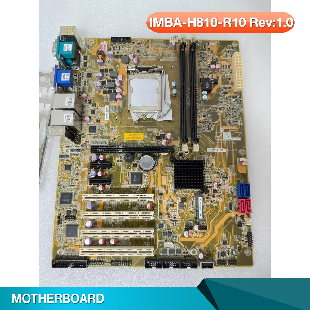 Perfect testing before shipment IMBA-H810-R10 Rev:1.0 Dual Ethernet Ports