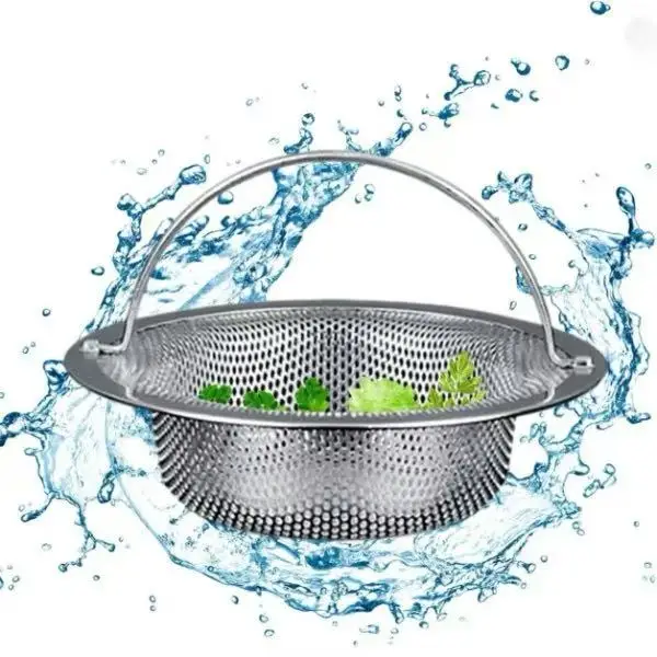 Uniwersalny sitko do zlewu ze stali nierdzewnej