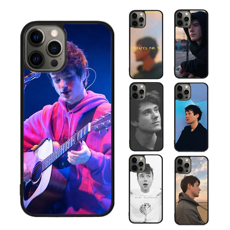 غطاء جراب هاتف Alec Benjamin لهاتف iPhone ، iPhone SE ، 15 ، 16 ، 14 ، 13 Pro Max ، 12 ، 11 Pro Max ، Apple 8 Plus ، 7 ، 6S ، Fundas