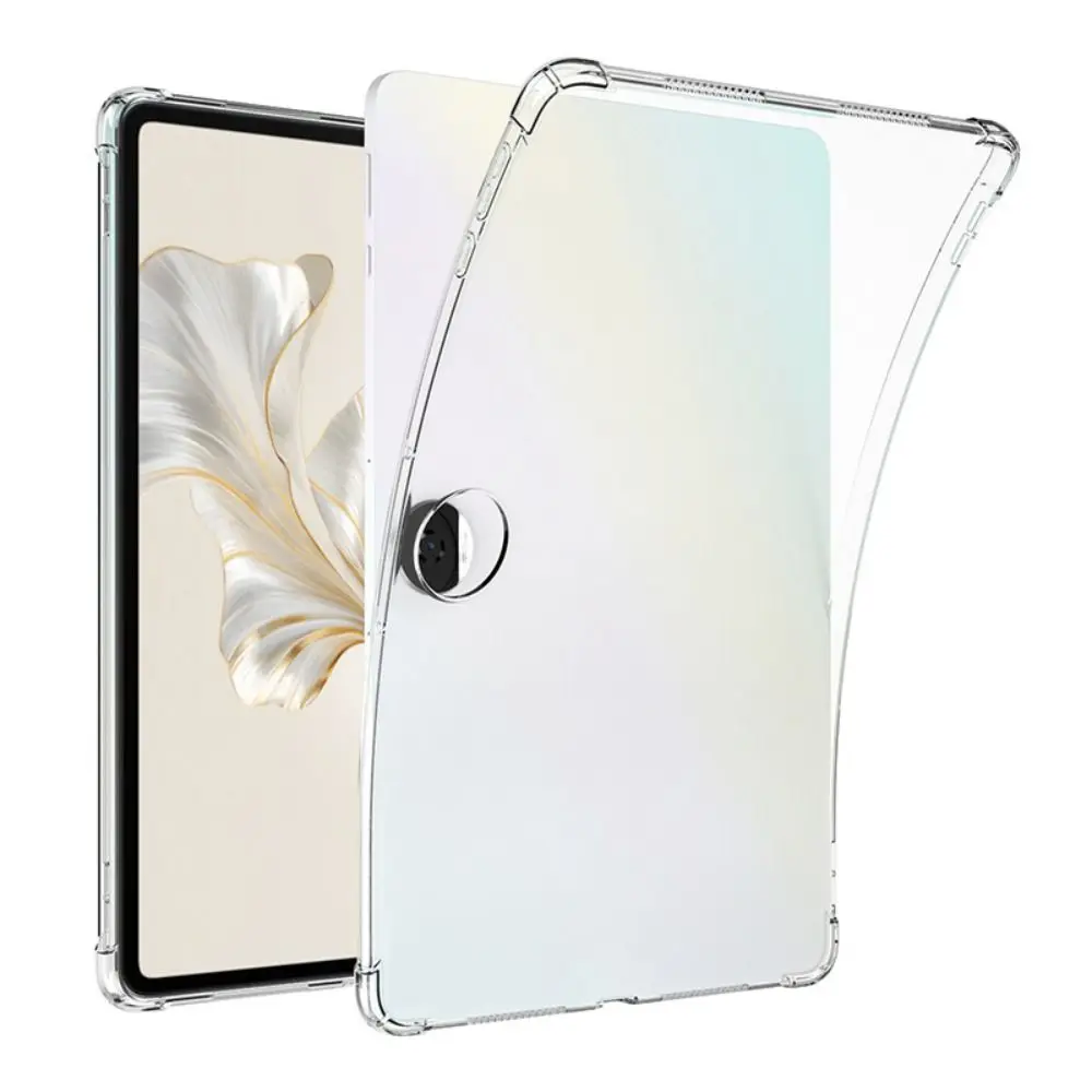 Airbag Edge Tablet Case TPU Soft Back Cover Shockproof Transparent Protective Shell for Honor Pad 9 X8A GT Pro/MagicPad2 2024