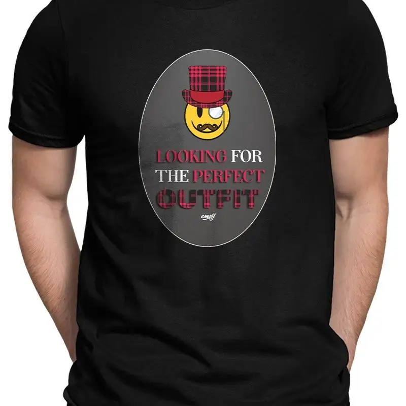 

Мужская футболка Perfect Outfit Plaid Monocle