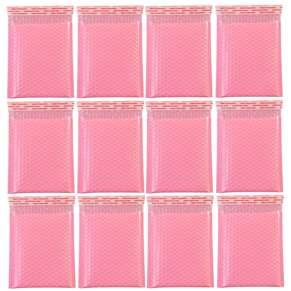 

60 шт. самоклеящихся водонепроницаемых почтовых пакетов с пузырчатой пленкой для ювелирных изделий, карт, брелоков, телефонов, мелких предметов, папок