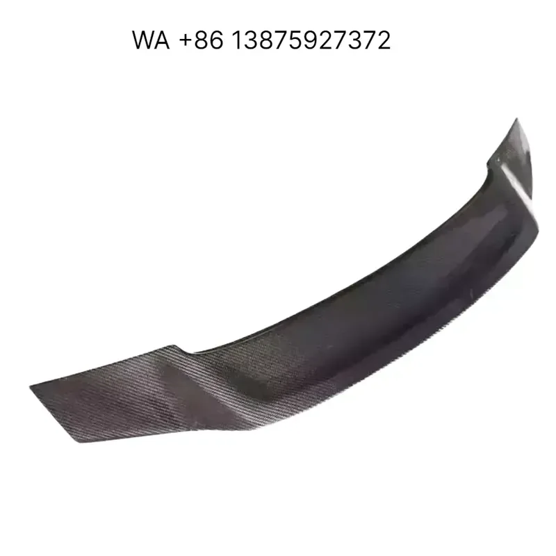 Wmwmnu High Gloss Carbon Fiber Rear Wing Spoiler for W212 E250 E350 E500 R Style Car Spoilers Factory Direct