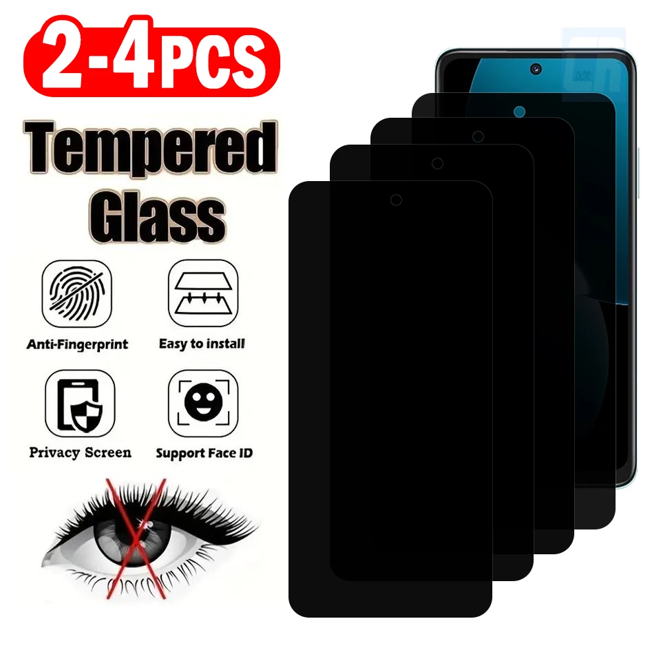 

2-4Pcs Privacy Full Cover Tempered Glass for Huawei Nova Y73 Y72 Y71 Y70 Y72S Y63 Y61 Y60 Y90 Screen Protector Protective Film