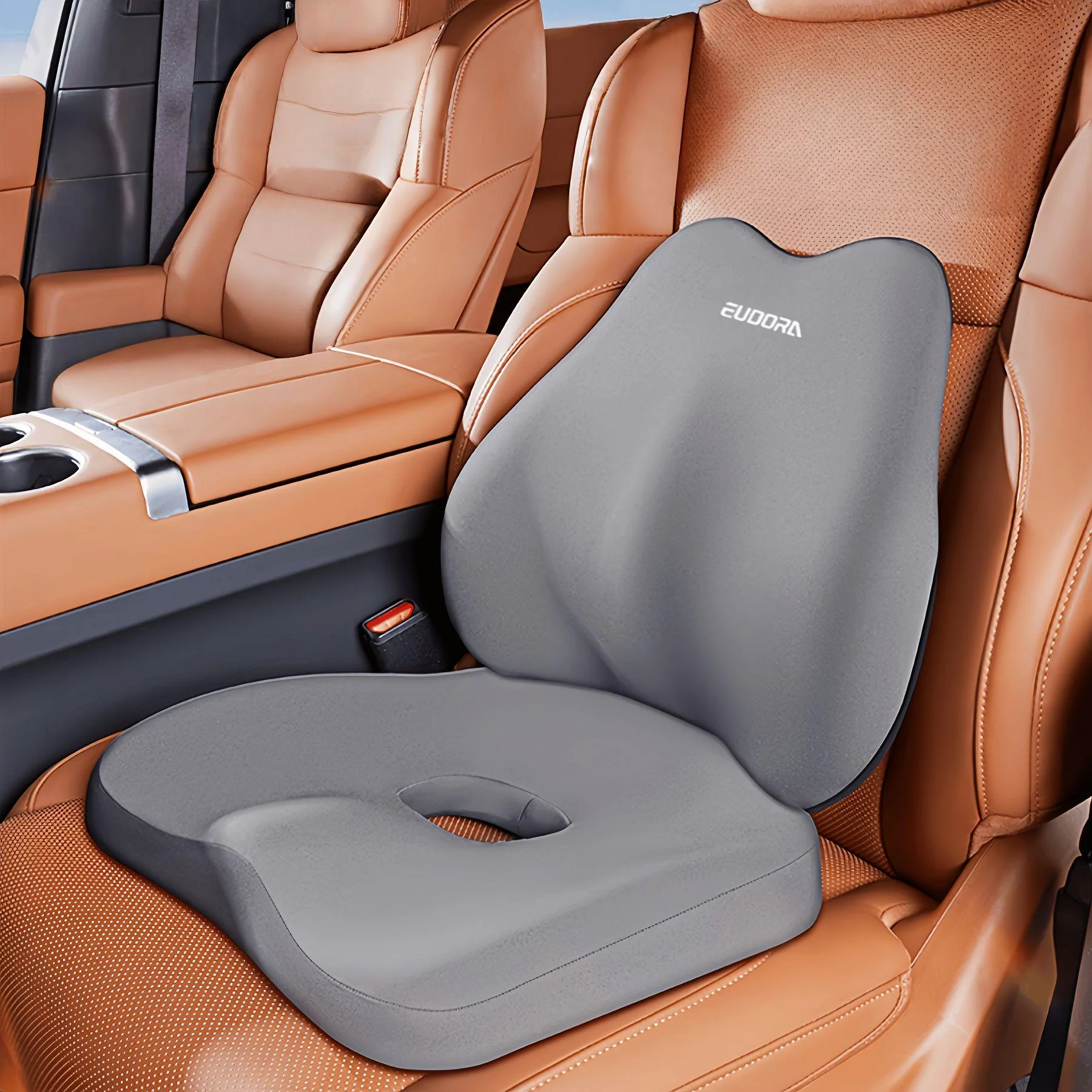 

Car headrest and waist support, car pillow, neck pillow, car neck pillow, memory seat backrest, waist support set, cushion