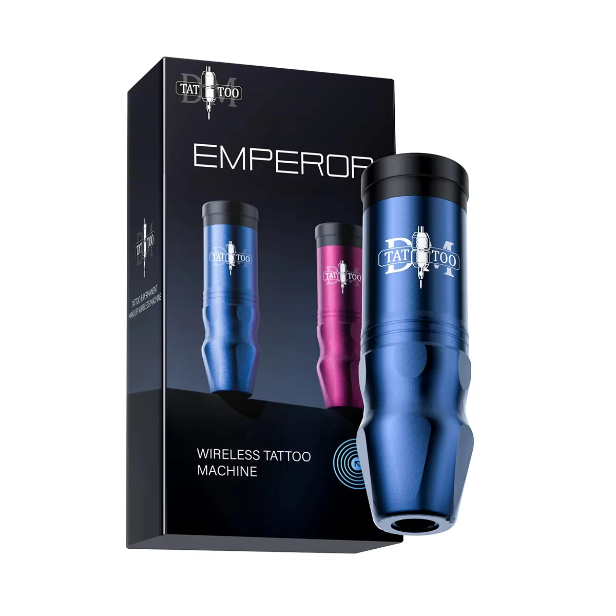 DM EMPEROR Wireless Tattoo  Pen Powerful Customized Motor With1500mAh High-Capacity Battery Tattoo Machine For Tattoo Artists