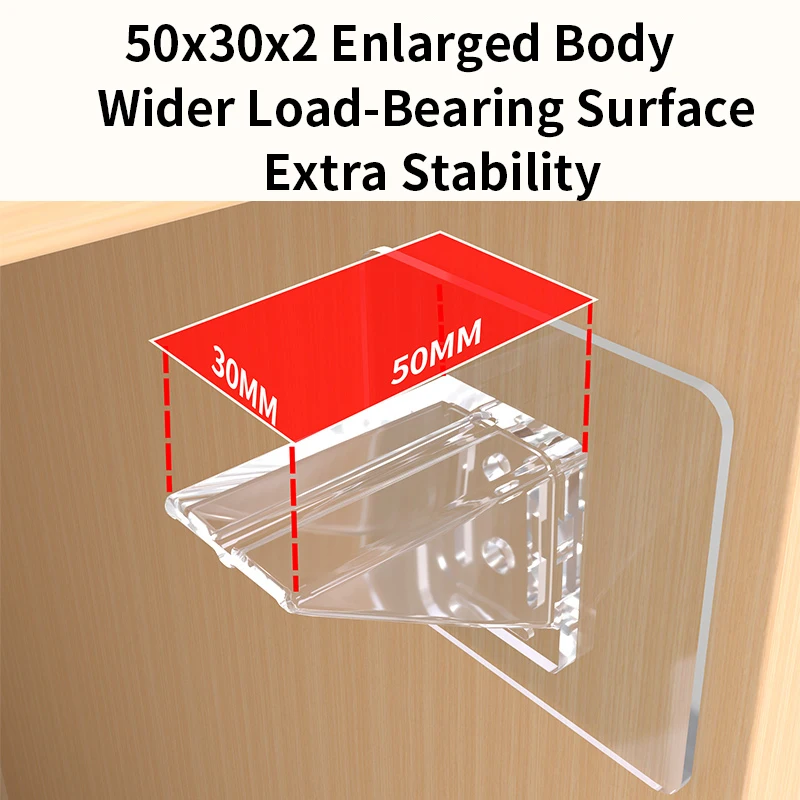 Heavy-Duty Shelf Support Pegs (8/12pcs) – Thickened Self-Adhesive Clips for Cabinets, Bookshelves & Closet Brackets