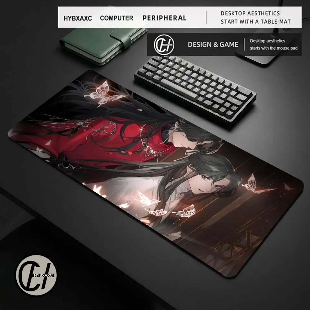 Gaming Mousepad Tian Guan Ci Fu Anime Mouse Mat Office Gamer Computer Non-Slip Mouse Pad HD Print Big