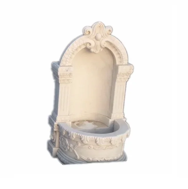 Air mancur dalam ruangan marmer