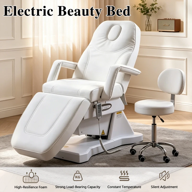 Luxury Electric Massage  Beauty Bed  Eyelash Extensions Aesthetics 3 Motor System Customizable Colors Ideal  Spas Salons Tattoo