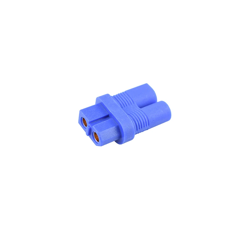 Adaptateur Mini EC3 (mâle) vers XT60 (femelle) bleu RC, 2 pièces, sans fil