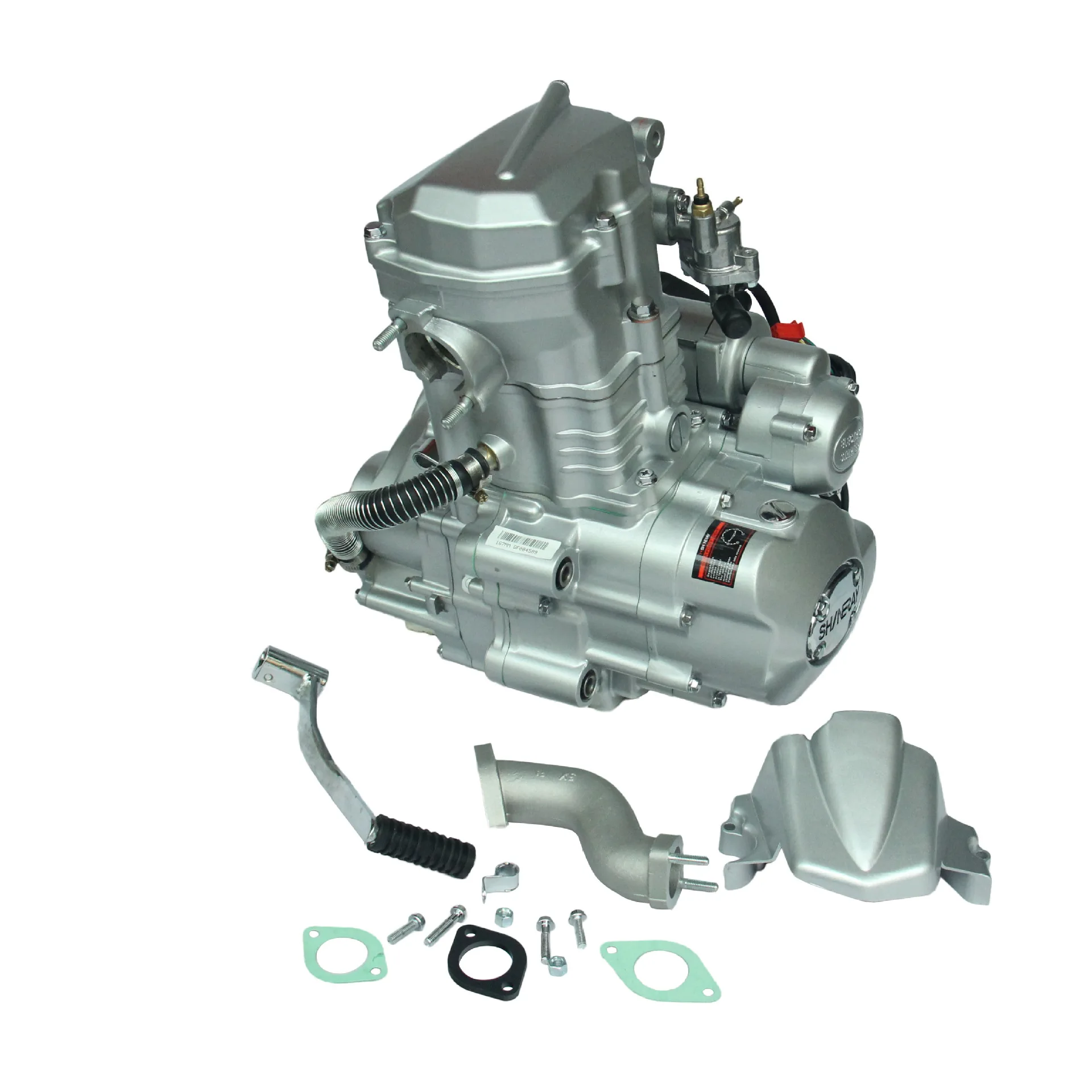 USHI CG250 Water-Cooled 5 Gears Engine OHV High Power For All Motorcycles High Speed With Free Engine Kit