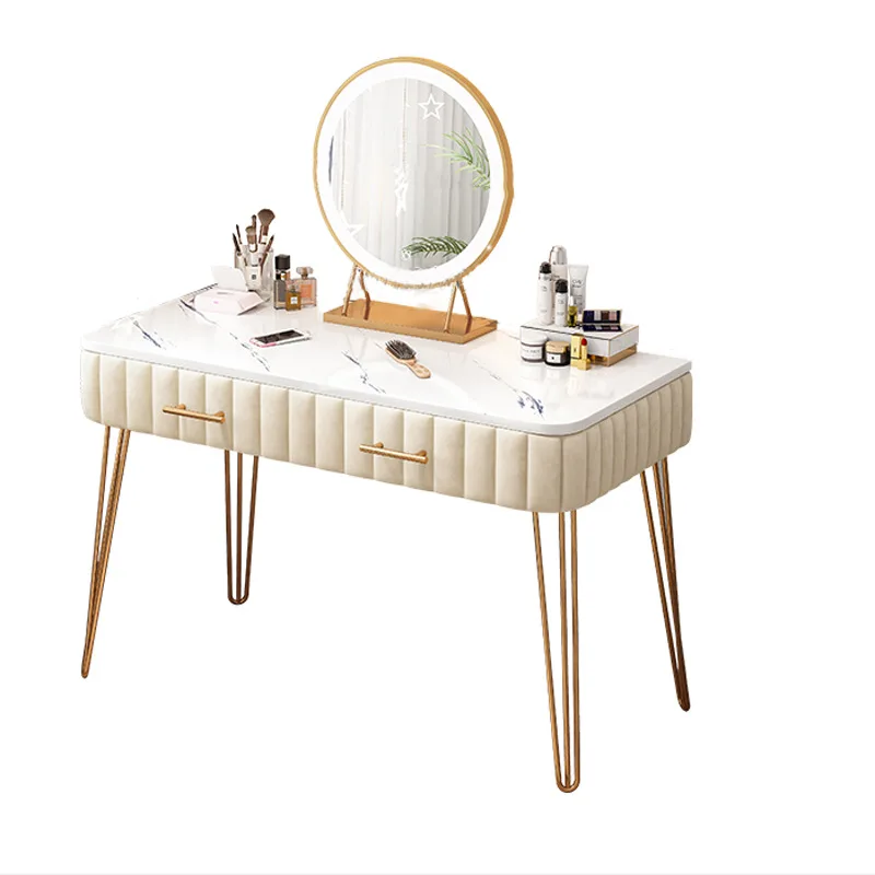

New Style Dressing Table, Light Luxury, Modern High-end Bedroom Dressing Table, Single Small