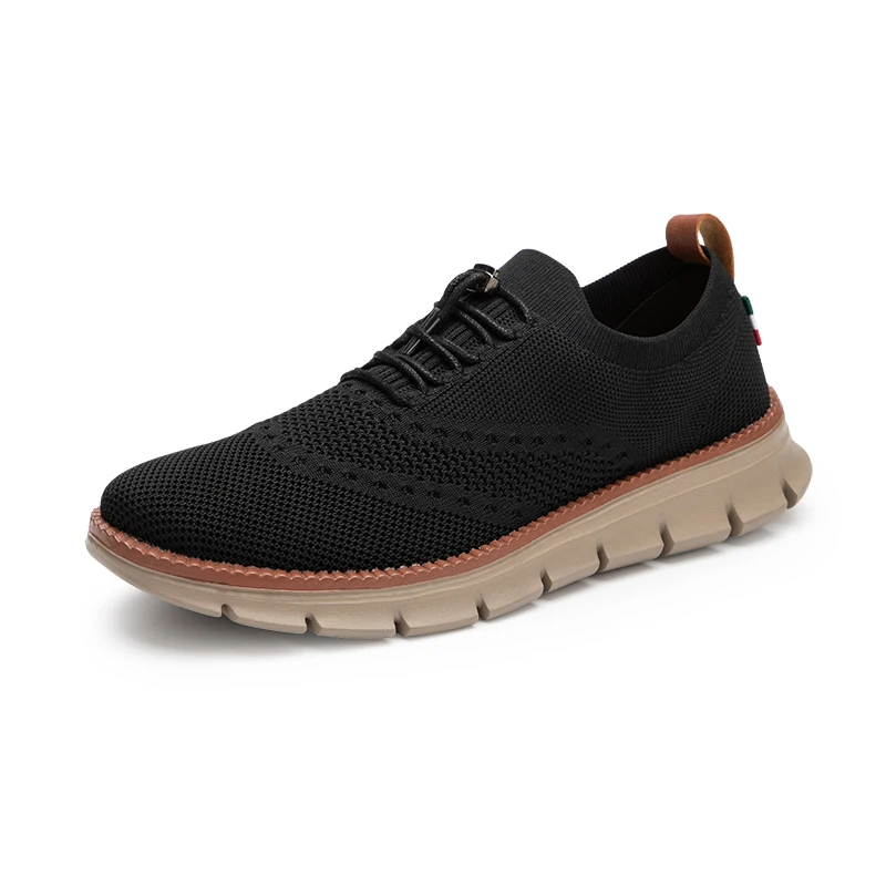 Mens Casual Shoes Fashion Lightweight Breathable Soft-Soled Mesh Shoes Luxury Designer Outdoor Sports Fitness Sneakers Big Size