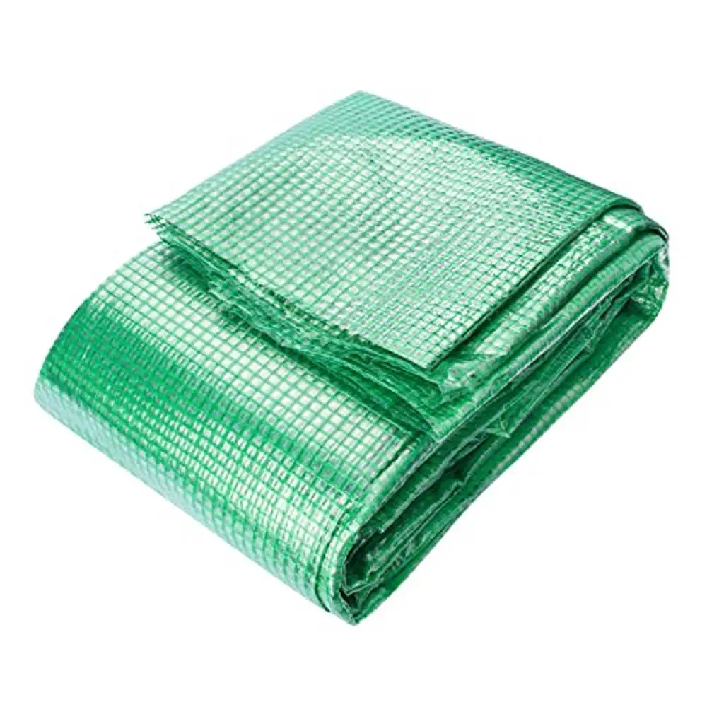 

Clear Heavy Duty 14 Mil Greenhouse Tarp 8.2ft×25ft Poly Waterproof Cover Freeze Protection Garden Furniture Wood Mulching