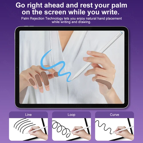 Imagen 2 del producto Para Apple Pencil 2 1 lápiz óptico para iPad Air 5 Air 4 Pro 11 12 9 2021 Mini 6 para lápices Apple para lápiz Apple de segunda generación