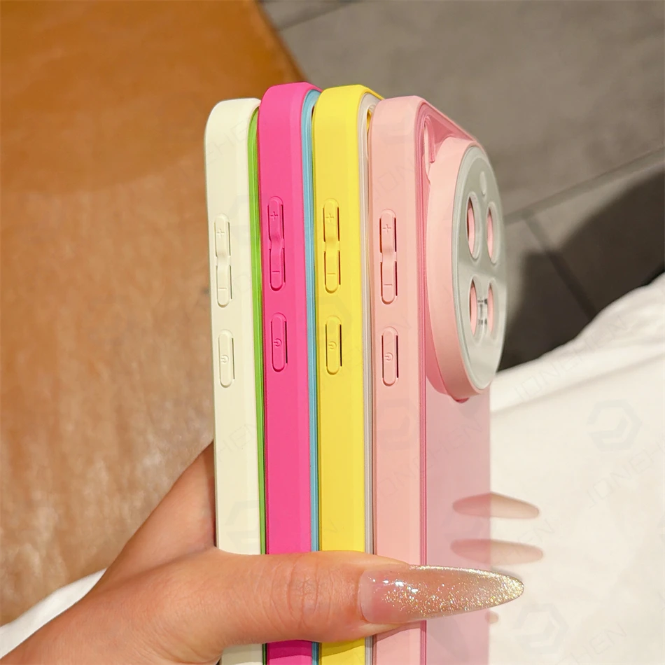 For Vivo X300 Ultra X200 Pro Mini X300s x200s 5G Case Luxury Dual-Color Pastel Slim Full Camera Protection Slim Shockproof Cover - view 5