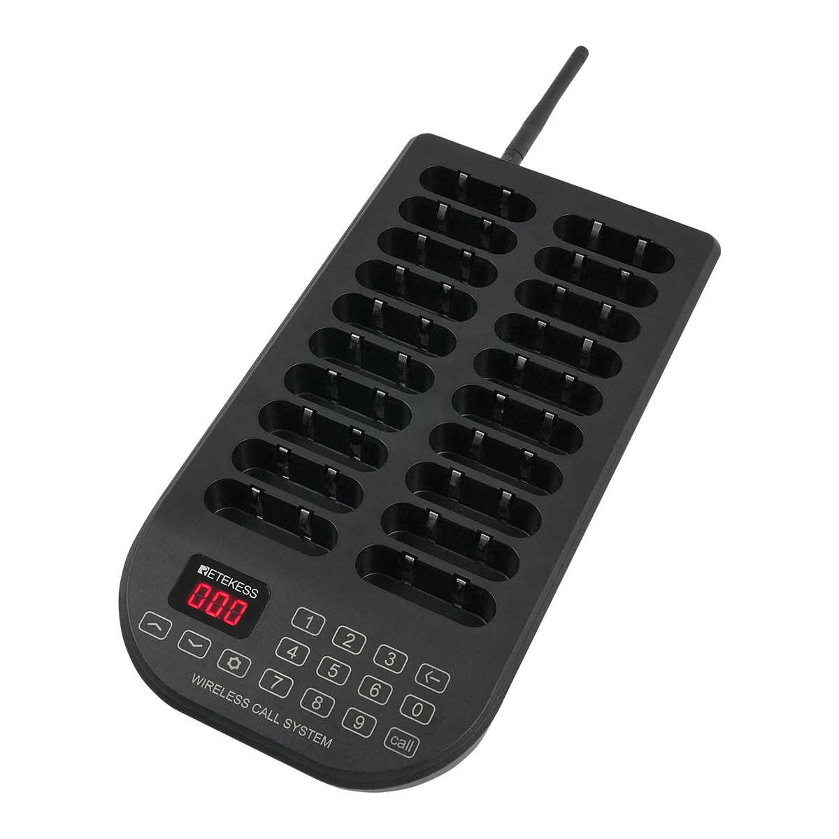 RETEKESS TD169 Drahtloses Restaurant-Pager-System, Vibrationsglocke, wasserdichter Vibrator, Coaster-Buzzer mit großer Reichweite für Food Truck und Café – Detail 22
