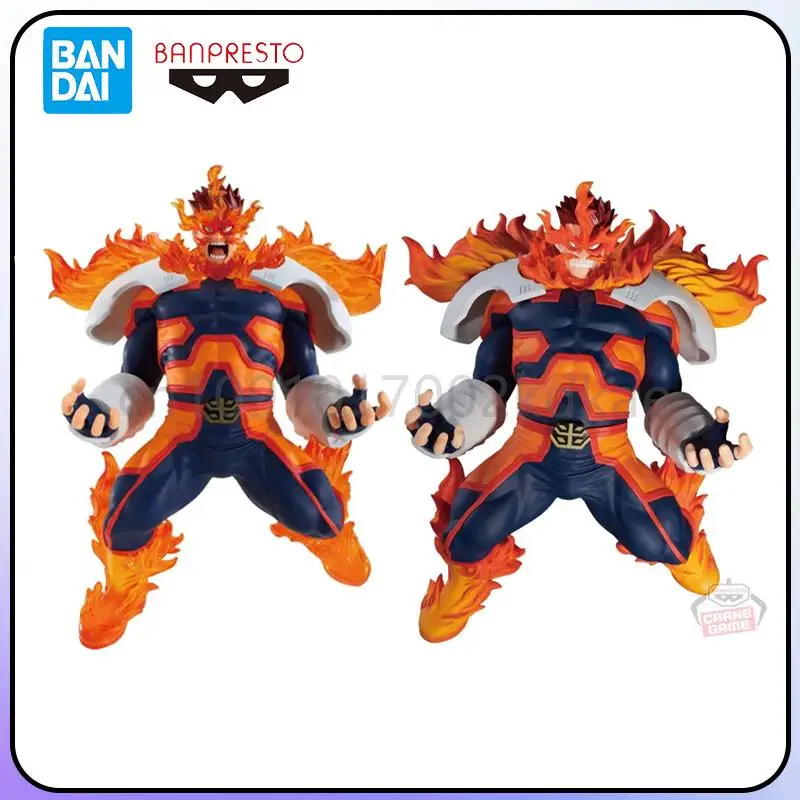 Original In Stock Bandai My Hero Academia Endeavor The Amazing Heroes-Plus Vol 3 Anime Figure Action Figures Collection Model