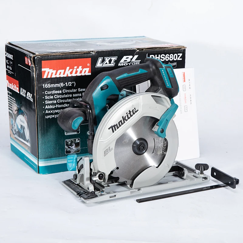 Wholesale Makita Tool Set Electric Circular Saw DHS680 Brushless 18V DJR182 Lithium Battery Woodworking Portable Makita Saw Set