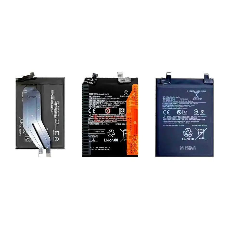 

Долговечный аккумулятор для мобильного телефона BM5E BM5J BP48 2350-5000 мАч для Xiaomi 12T12t Redmi K50 Pro Ultra