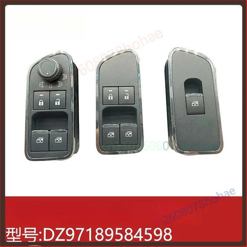 Power Window Master Switch Door Control Module For Shacman Delong X5000 M3000S Heavy‑Duty Truck Window Lifter Button（1pcs）
