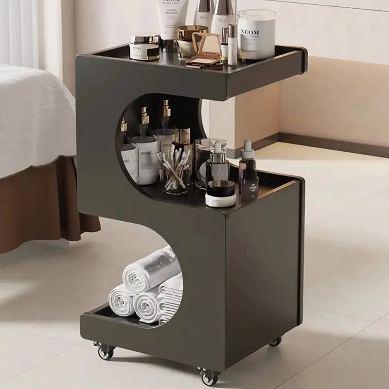 عربة صالون متحركة بسيطة العصرية الجمال عربة تخزين حديثة عربة تصفيف الشعر أداة Carritos Organizadores أثاث الصالون #1