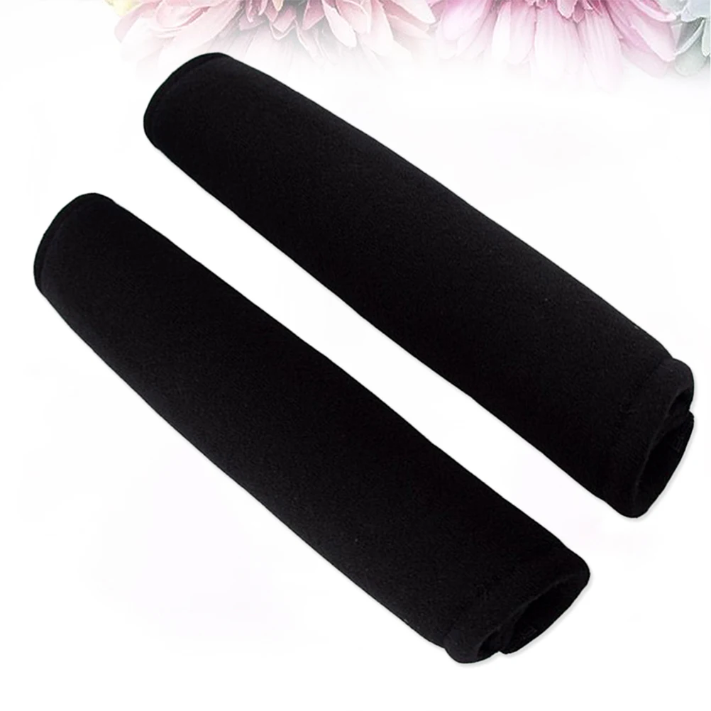 

4PCS Cushion Black Car Belt Protector Shoulder Pads Warm Easy Install Detachable Washable Safety Motorcycle Gear