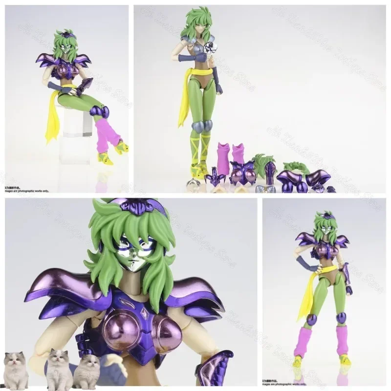 GoodTony/GT  Saint Seiya Mythical Cloth EX Ophiuchus Shana Silver Action Figure Zodiac Knight  [Ready Stock]