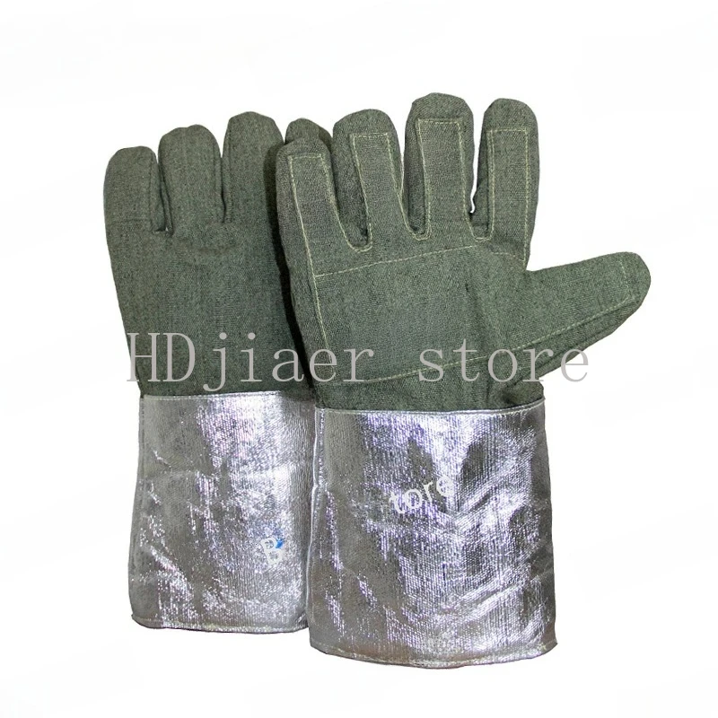 

ABL-S515 High Temperature 1000 Degree Heat Insulation Gloves Industrial Grade Aluminum Foil Cutting Resistance