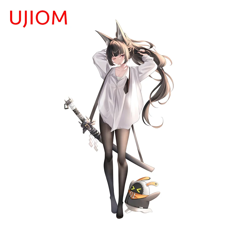 UJIOM Zenless Zone Zero Wall Sticker Alluring Samurai Hoshimi Miyabi Bedroom Toilet Adhesive Decal For DIY Decoration Chambre