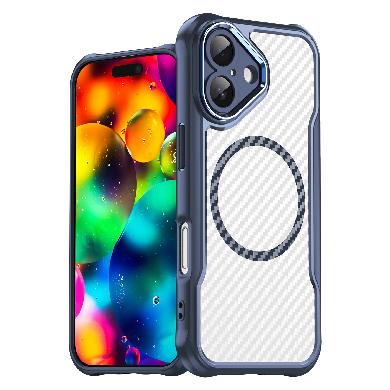 

Shockproof Transparent Anti-Dust Case for Iphone 17 Pro Max Air 15 16 Plus Iphone17 13 14 12 Pro Iphone16 Iphone15