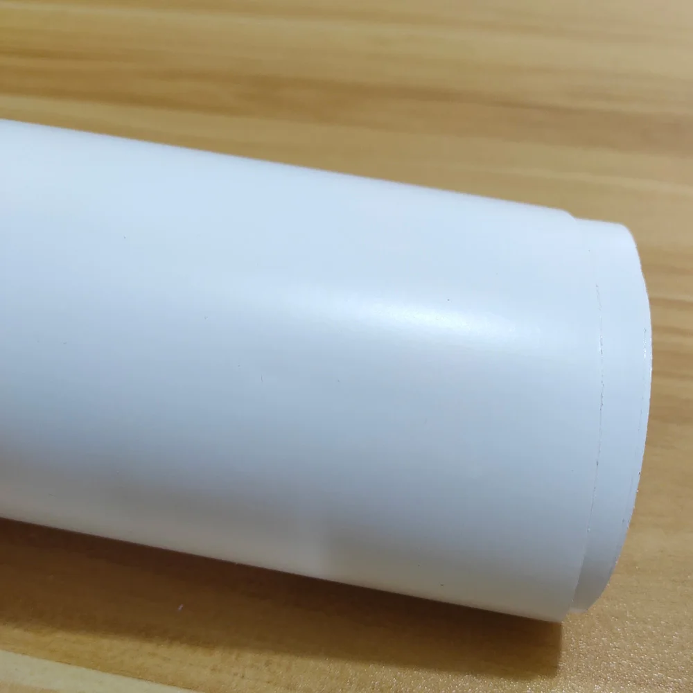 

Matte White Vinyl Car Wrap Film Foil Sticker Universal Self-adhesion Waterproof Protection Film for Car Motorcycle Accessories