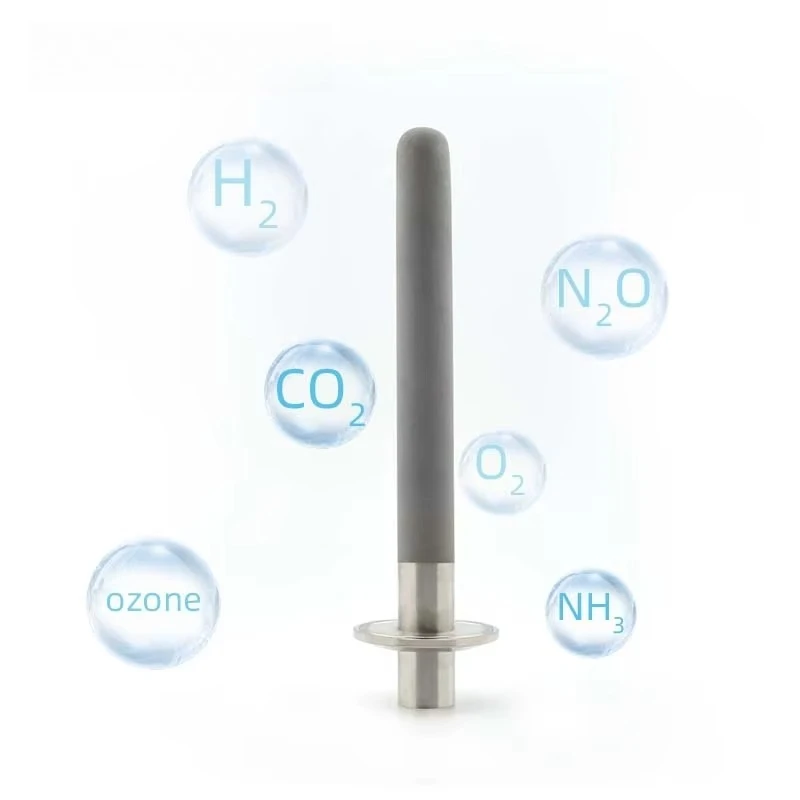 Hengke three-clip sintered stainless steel 316L air beer brewing carbonation aeration homemade stone ejector bubble diffuser