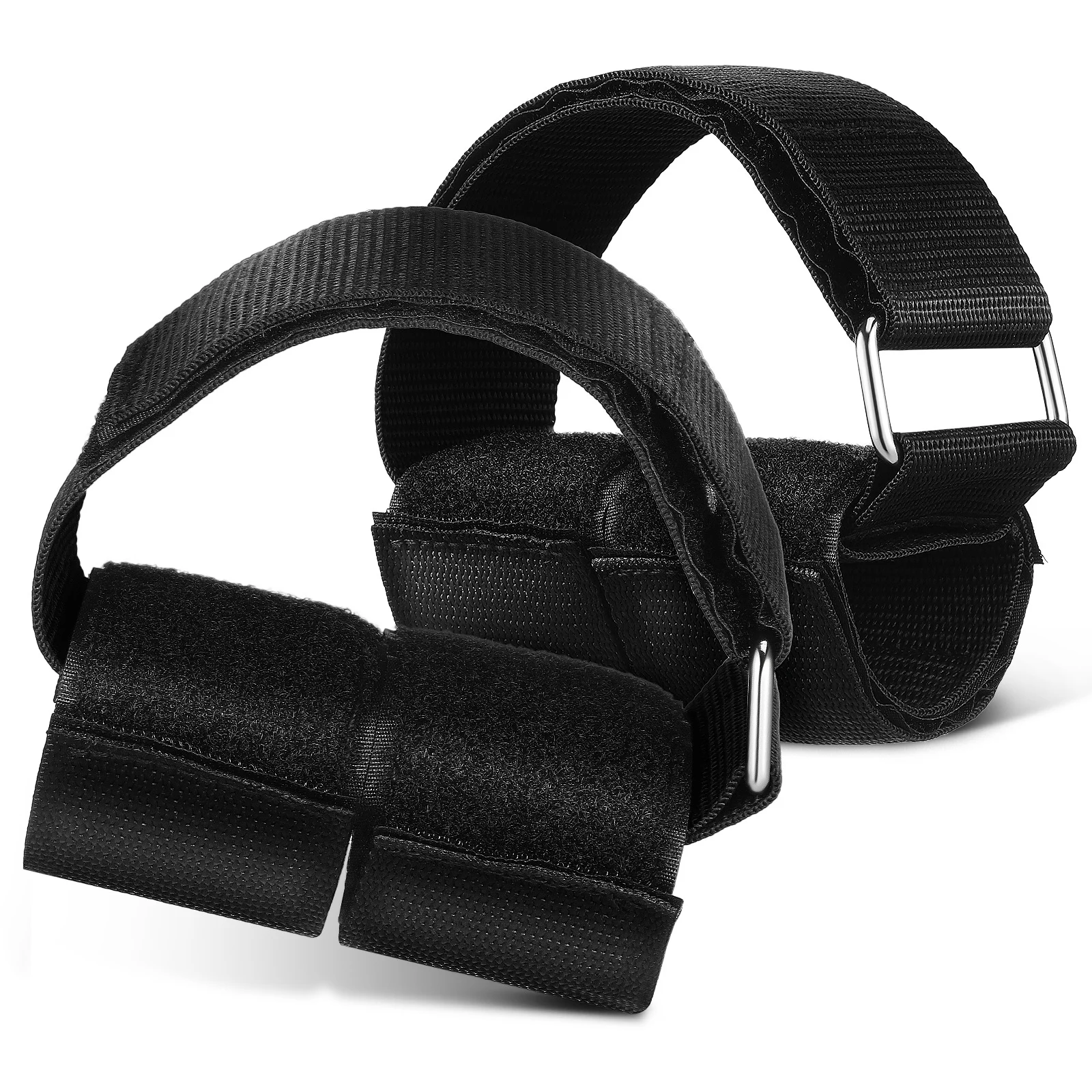 

2 pcs Adjustable Ankle For Weight Lifting Workout Foot Attachment Leg Exercises Home Gym Equipment Dumbbell Foot Straps Exercise