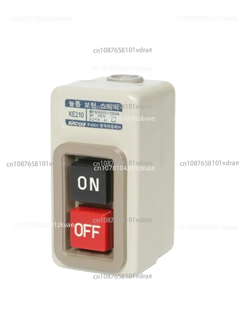 

KE-210/KE-215/KE-230/KE-315 power button control three-phase motor start button waterproof stop single-phase button self-locking