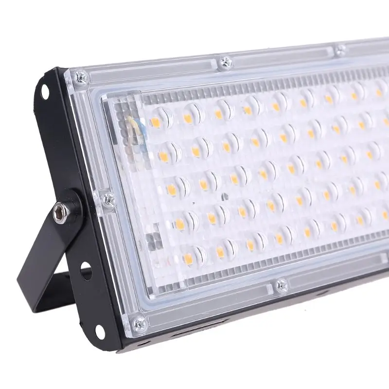 Światło halogenowe LED 50W LED Zewnętrzny reflektor zewnętrzny Oświetlenie zewnętrzne 220V Lampy uliczne Zewnętrzny reflektor