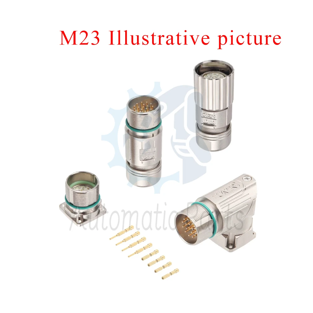 M23 M623 6pin 7pin 9pin 12pin 17pin Encoder/Power Connector