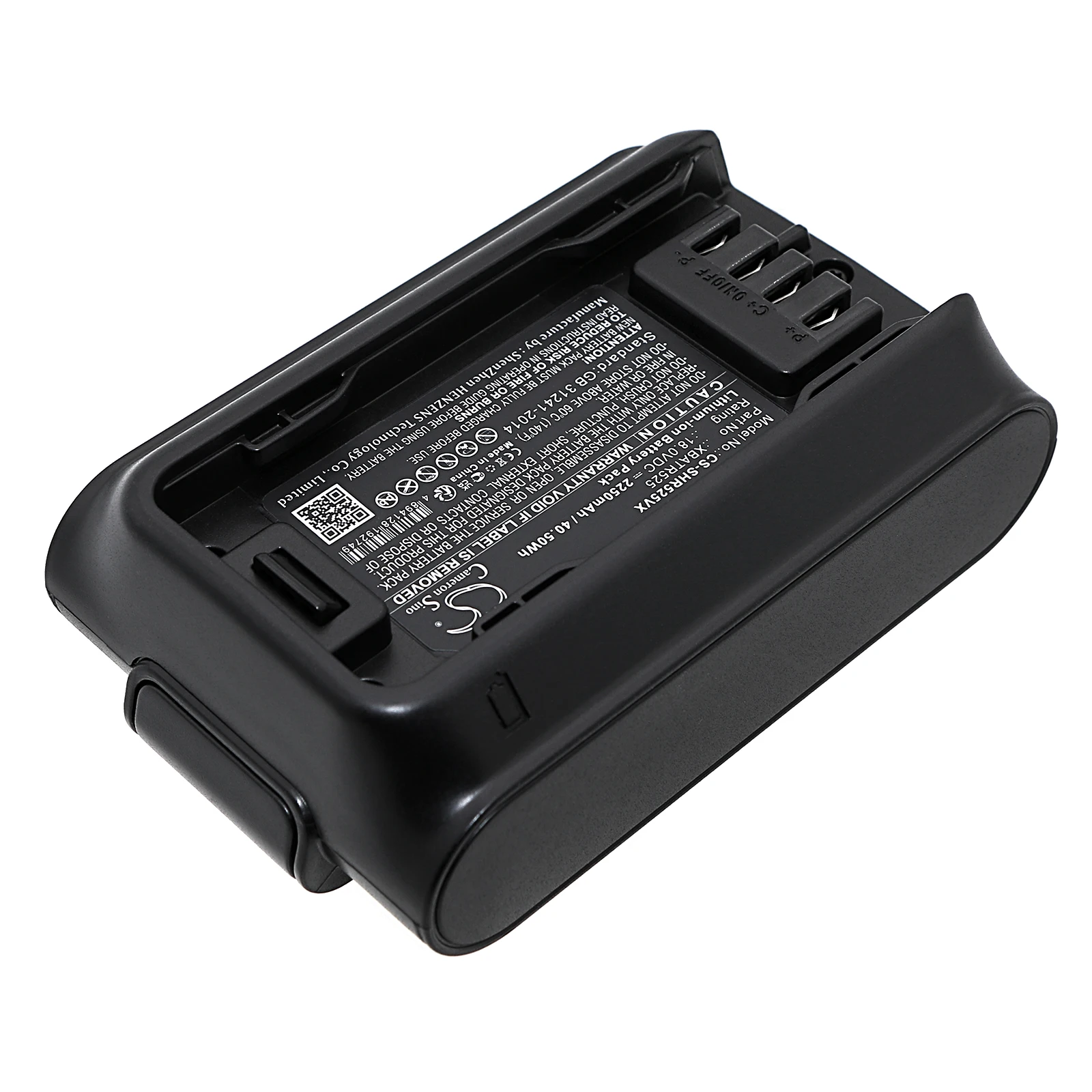 Li-ion Vacuum Battery for Shark,18.0v2250mAh,Detect Pro IW1120 IW1120C ​IW3120 IW3111CIW3120C IW3110C IW1111,XBATR525 XBATR525SL