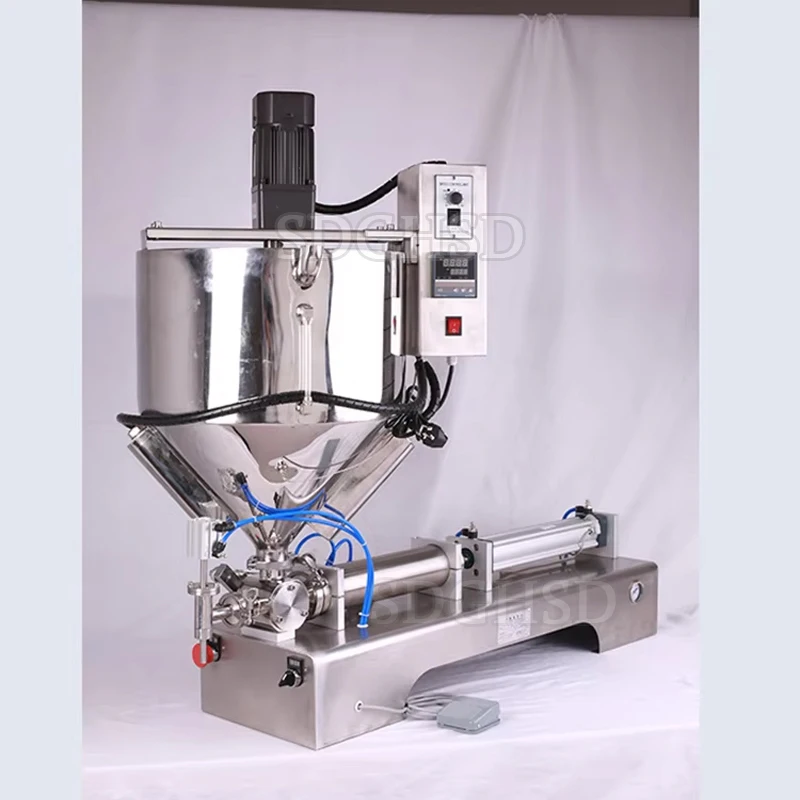 PBOBP Lipstick Heating Stirring Filling Machine Mixing Hopper Heater Tank For Chocolates Cream Nail Polish Lipgloss