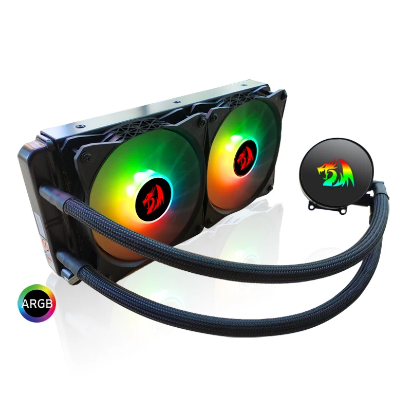 redragon-effect-x-ccw-3000-dissipatore-di-calore-a-liquido-per-case-240-radiatore-liquido-raffreddatore-cpu-ventola-rgb-silenziosa-per-pc-lga2011-fm
