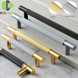 BCD New Chinese Light Luxury Cabinet Drawer Knobs Handles For Furniture Wardrobe Kitchen Drawer Cabinet Knurled Handles Pull
