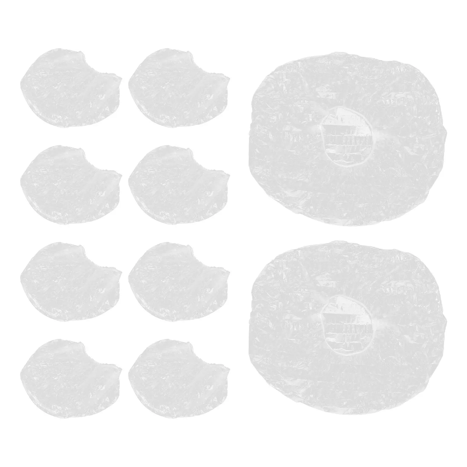 1 Unit Water Bucket Dust Cover 20L 35L 45L Tear Proof Anti Uv Outdoor Indoor Storage Shield for Plastic Container