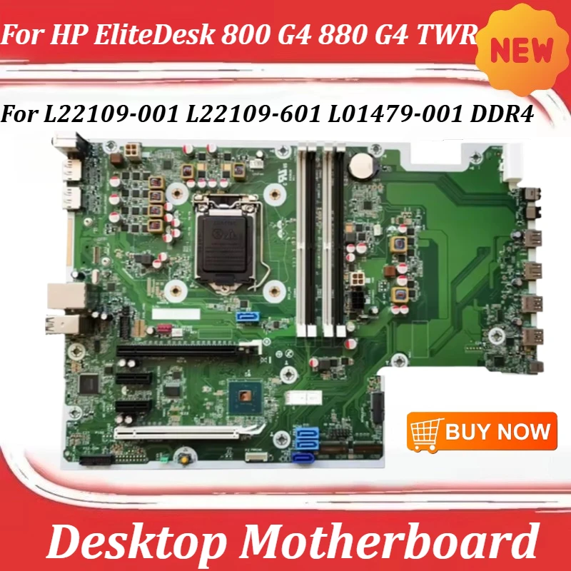 

Новая материнская плата для настольных ПК HP EliteDesk 800 G4 880 G4 TWR, L22109-001, L22109-601, L01479-001,601, DDR4, запчасти для ноутбуков
