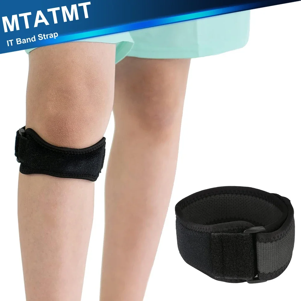 

IT Band Strap, Adjustable Iliotibial, Knee, Thigh, Hip & ITB Syndrome Compression Wrap Support, Breathable Patellar Tendonitis