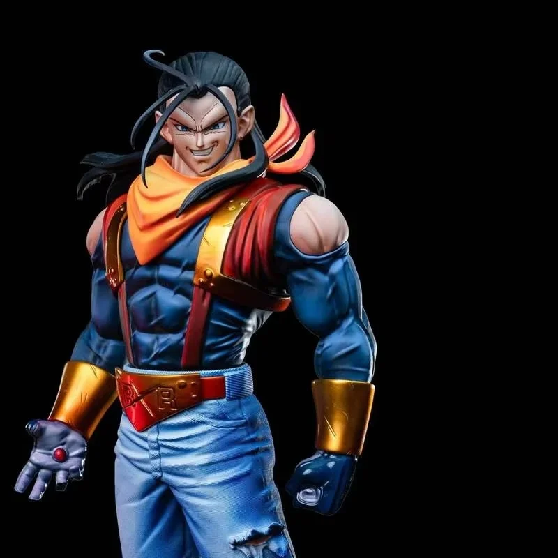 

2026 New HY Statue Anime Dragon Ball Gt Super Android 17 Figure Super 17 Action Figures 35cm Collection Model Toys Gifts