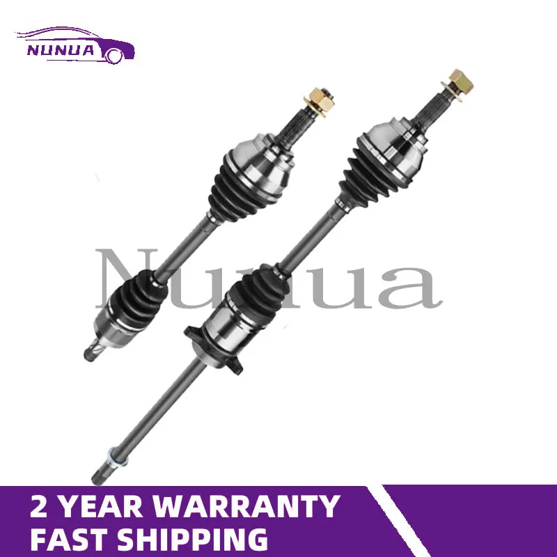 

666244, 666245, 39100CC20A 2pcs Front Wheel Hub Bearing & CV Axle Assembly Kit for Nissan Murano 03-07 FWD