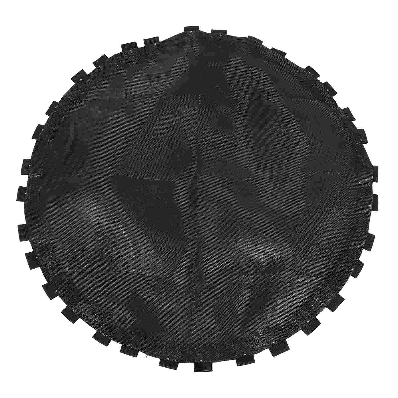 

Trampoline Jumping Cloth Bed Mesh Mattress Toppers Replacement Black Round Mats