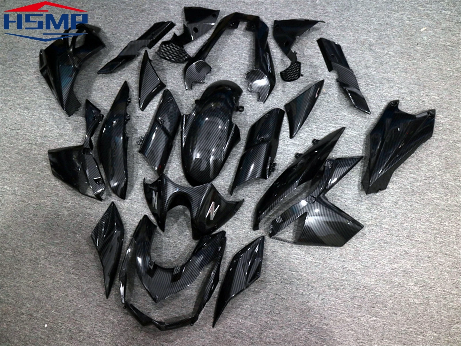 for Kawasaki Z1000 z 1000 2010 2011 2012 2013 motorcycle fairing ABS plastic carbon fiber body decoration kit